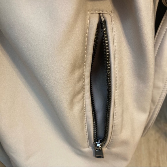 Sebby Collection Light Tan Trench Coat Women XL - Picture 7 of 15